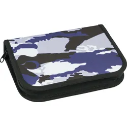 EBERHARD FABER Schüleretui Camouflage grau 32-teilig
