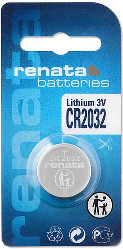 Renata Knopfzelle CR2032 3V 225 mAh Lithium