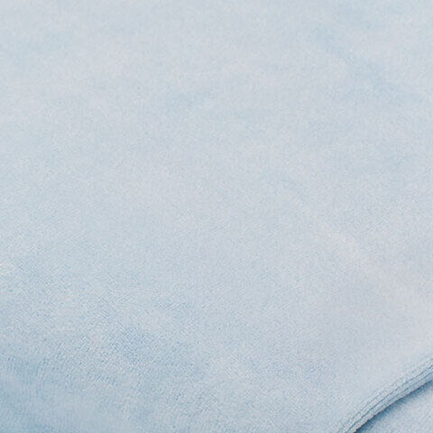 Nickistoff "Supersoft", hellblau