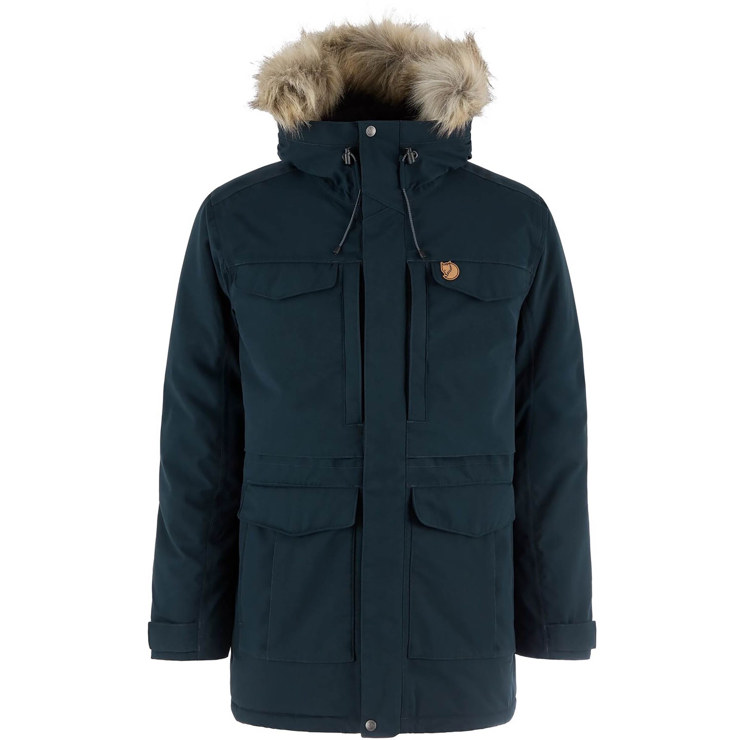 Fjällräven Nuuk Parka Herren Winterjacke blau Größe L Lifestyle Isolierend Wasserabweisend