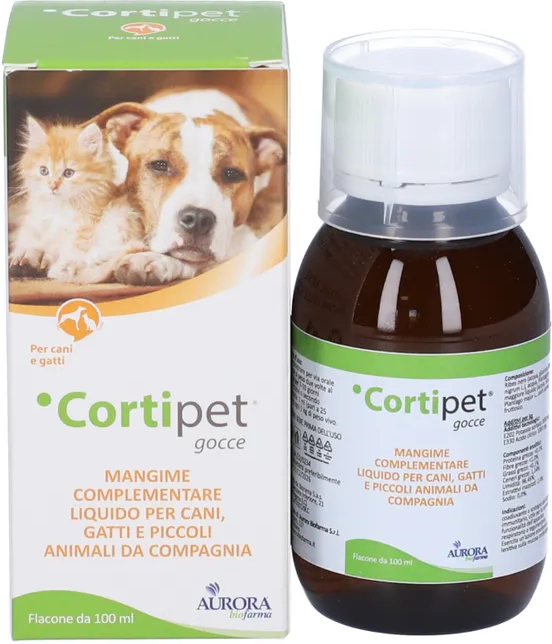 AURORA BIOFARMA Srl Aurora Biofarma, Cortipet Gocce, 100 ml