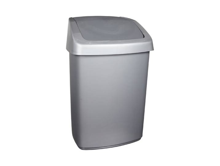 Curver Abfalleimer Swing Anthrazit 41 × 27 × 33 cm 25 l