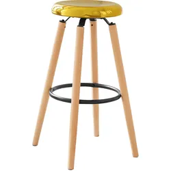 SoBuy Esszimmerstuhl Gold 39x39x73cm Industriell