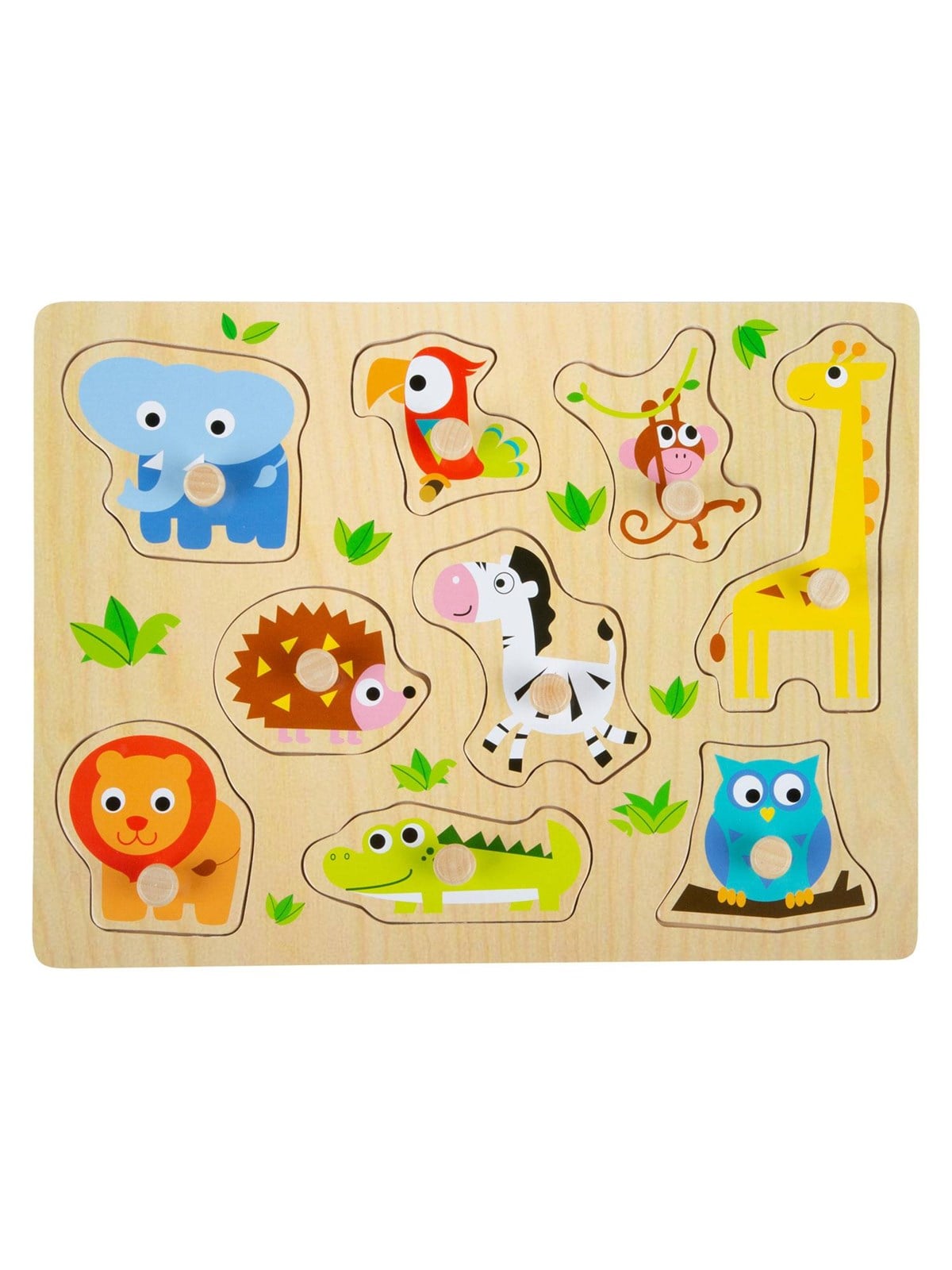 Small Foot Puzzle - Zoo Holz