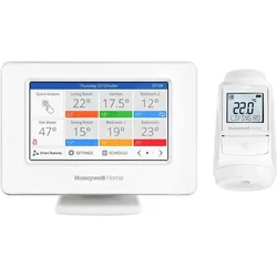 Honeywell Heizkörperthermostat-Set evohome EVO-APARTMENT-PLUS, Thermostat, Weiss