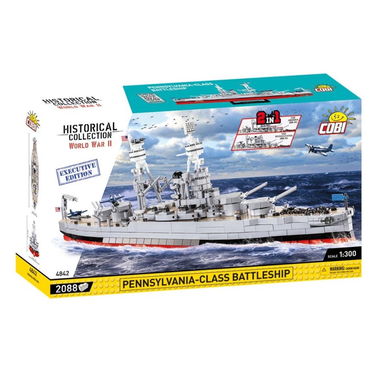 Cobi HC WWII Pennsylvania Class Battleship - Executive Edition (COBI-4842)