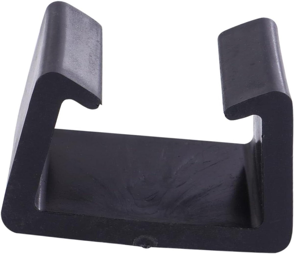 Zwarte hittebestendige plastic bankbevestigingsclips voor rotan meubels, 65 x 4 x 38 cm