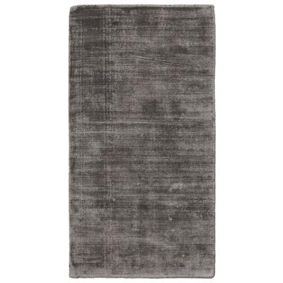 Teppich DEKOWE "Harry", grau (schiefer), B:200cm H:12mm L:290cm, Viskose, Teppiche, Teppich, Kurzflor, Vintage Design, Wohnzimmer