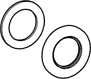 Hansa Rosette chrom d: 65 mm 59913109