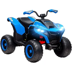 ELEKTRO Quad für Kinder 12V Elektro Kinderquad mit 2 Motor, 3-6km/h, Blau