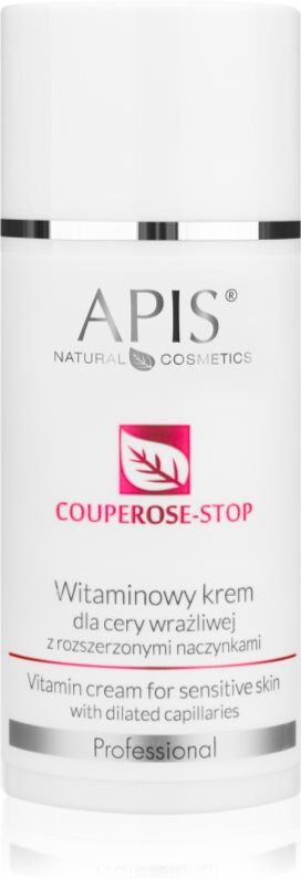 Apis Natural Cosmetics Couperose-Stop Feuchtigkeitscreme für sensible Haut 100 ml