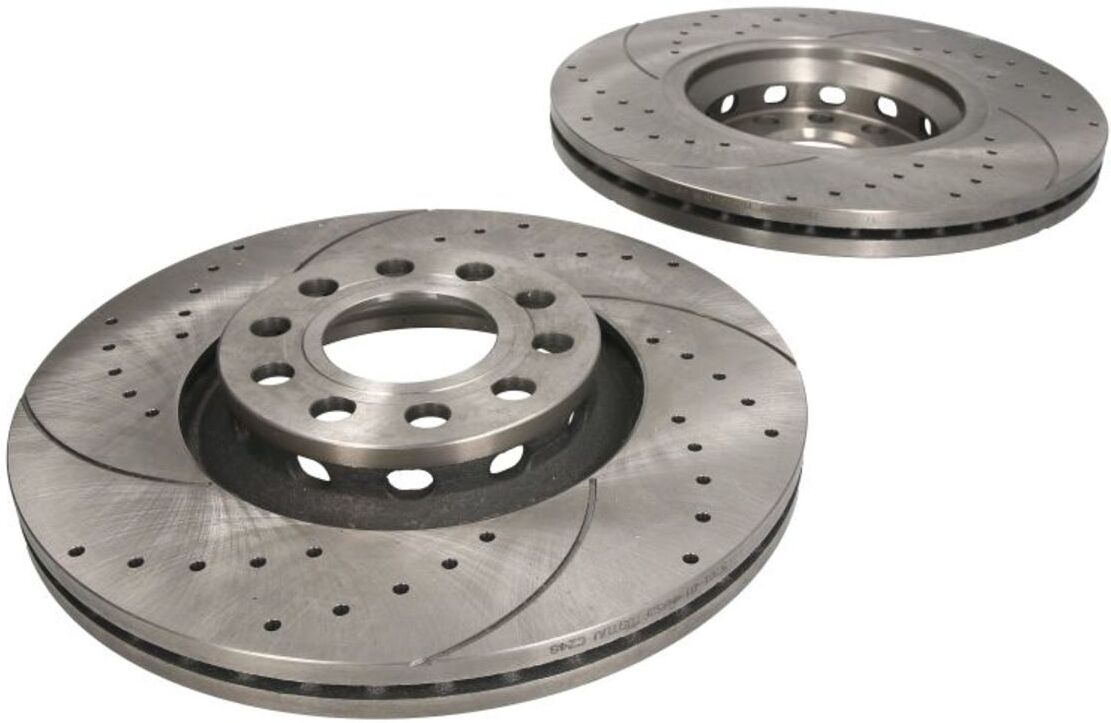 Speedmax Dischi freno 5201-01-1052PTUO, 2 Pezzo, senza patente stradale