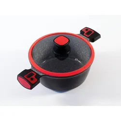 KING Click-Grip Kochtopf Aluguss mit Keramikbeschichtung Ø28cm