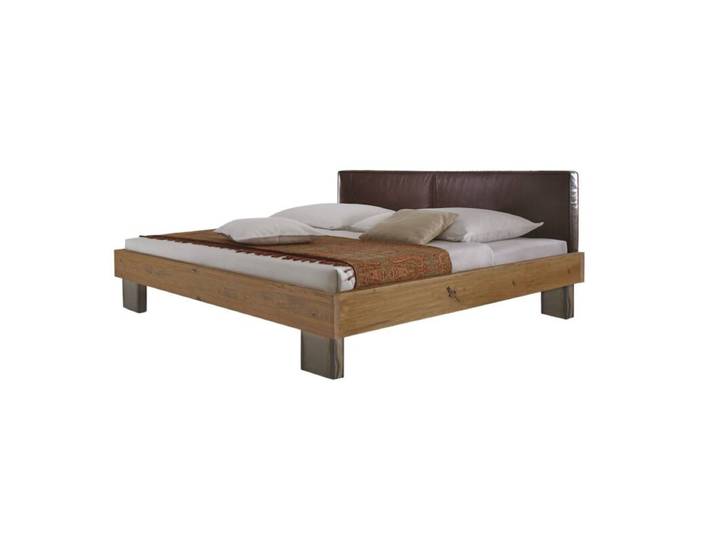 Hasena Oak-Wild Cena Cadro 18 Quada Massivholzbett inkl. Kopfteilpolsterung - 100 x 200 Modern, Natur, Zeitlos