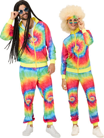 Trainingsanzug "Batik" unisex, bunt