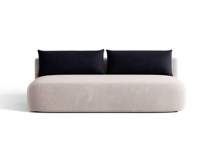 Micadoni Schlafsofa Hena, 3-Sitzer mit Bettkasten