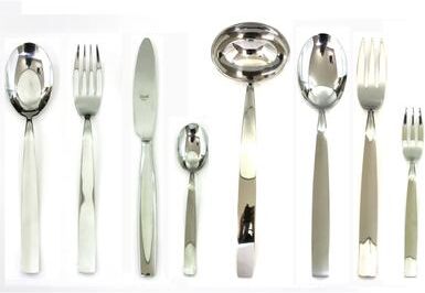 Mepra Mediterranea Flatware Set - 63 Pieces