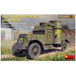 Mini art Austin Armored Car 3rd Series:Ukraine,Polish,Georgian,Romanian Servic.Inter Kit
