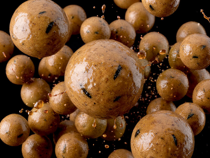Bouillettes dippées Delphin BreaX/NutCAKE Noix tigrée-scopex-maïs/20mm/200ml Noix tigrée-scopex-maïs/20mm/200ml
