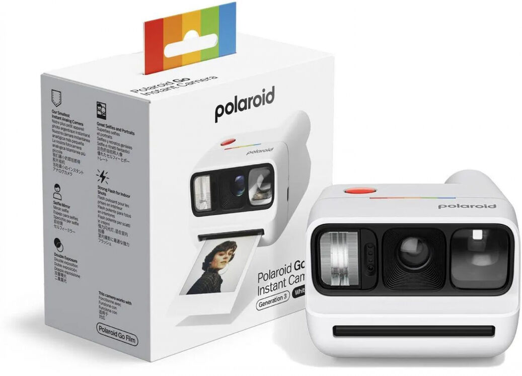 Polaroid Go Gen3 Camera weiß Sofortbildkamera