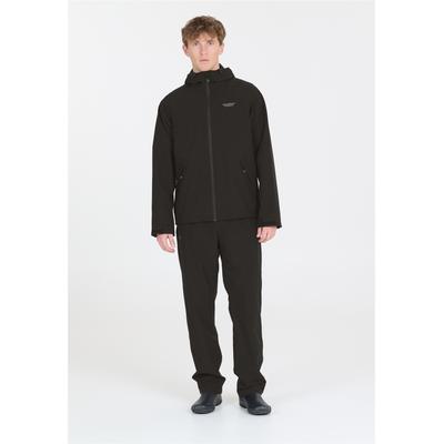 Outdoorjacke WEATHER REPORT "Gust", Herren, Gr. L, schwarz, 100% Polyester, unifarben, lang, ohne Ausschnitt, Jacken Outdoorjacke, für wasserfesten Rundum-Schutz