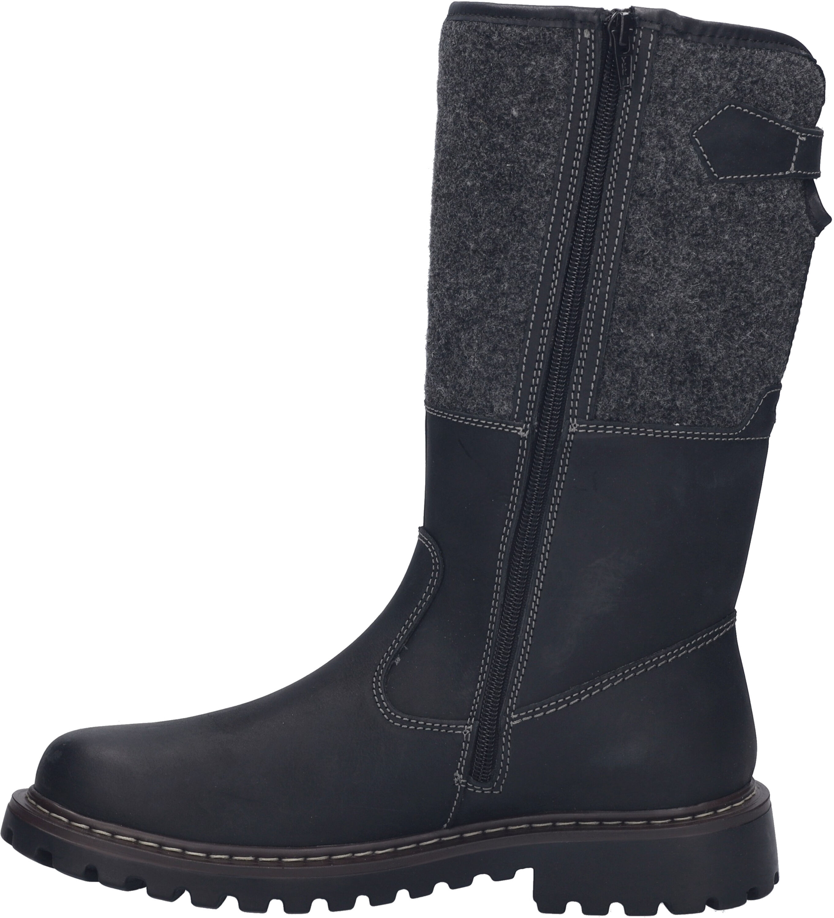 Stiefel JOSEF SEIBEL "Chance 41, schwarz", Herren, Gr. 40, schwarz, Schuhe Stiefel