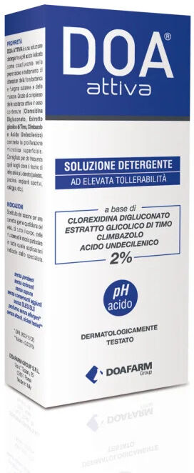 DOAFARM GROUP Srl DOA Attiva Soluzione Detergente, 200 ml