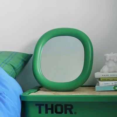 Inspired Living Nordic Irregular Wall Mirror Luxury Decorative Vanity & Bathroom Accent green