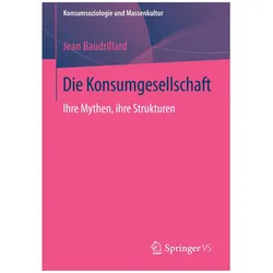 Die Konsumgesellschaft, Fachbücher von Jean Baudrillard