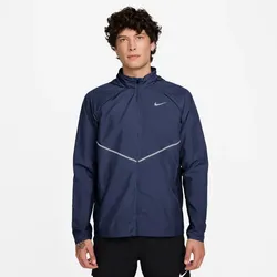 NIKE Miler UV-Repel Laufjacke Herren 410 - midnight navy/reflective silv XL