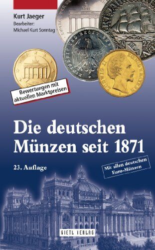 Kurt Jaeger - Die deutschen Münzen seit 1871: Bewertungen mit aktuellen Marktpreisen - Preis vom 16.10.2026 11:41:07 h