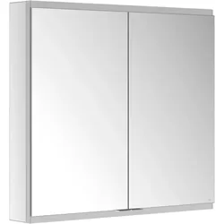 Keuco Royal Modular 2.0 Spiegelschrank 800201080000300 800 x 700 x 120 mm, 1 Steckdose, 1 Doppel-USB-Ladestelle, Wandvorbau, 2-türig
