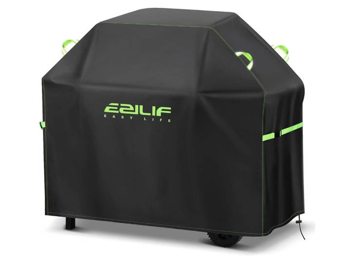 Grillabdeckung Wetterfest 145x60x120cm 420D Oxford Wasserdicht Reißfest UV-Schutz