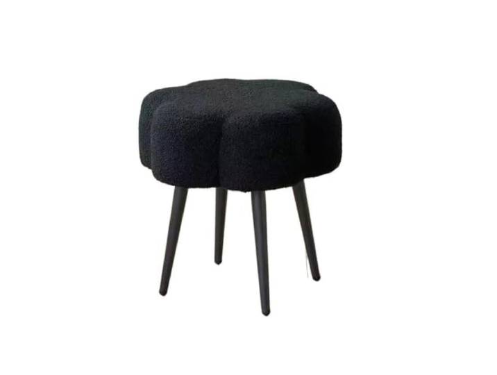 Schminkhocker Cloud Makeup Hocker, einfache Schlafzimmerausstattung(Black)