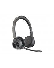 Poly Voyager 4300 UC Series 4320 Headset On-Ear Bluetooth kabellos USB-A Geräuschisolierung Zoom Certified (76U49AA)