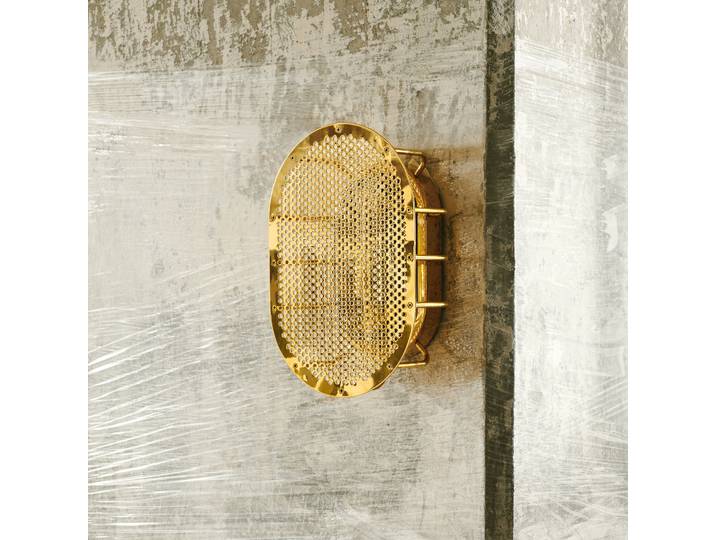 Applique murale Night Rider Raw Brass - DESIGN BY US - Laiton - À ampoule unique
