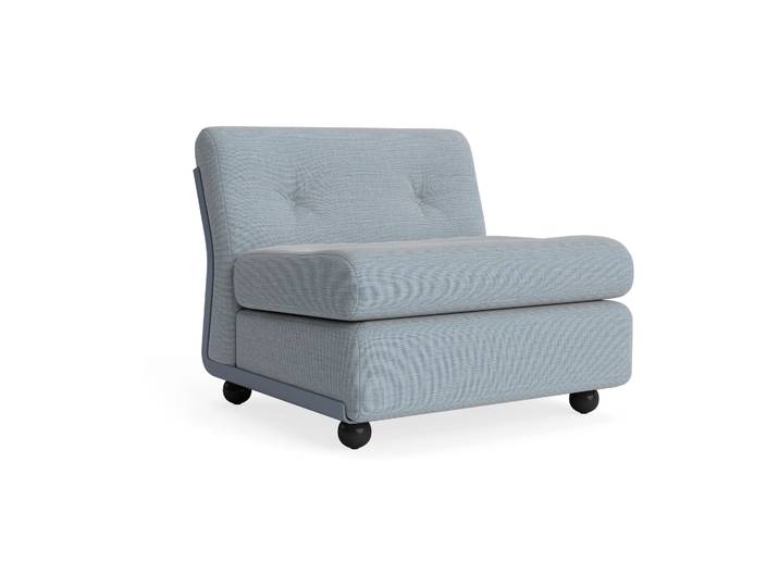 HAY Module de canapé Amanta Frost blue-naveli 723, 1-place/fauteuil