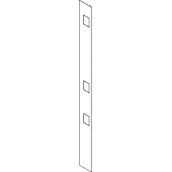 ABN GTWM15 Abschottung PVC senkrecht BH5 für 110/160mm tiefe Gehäuse