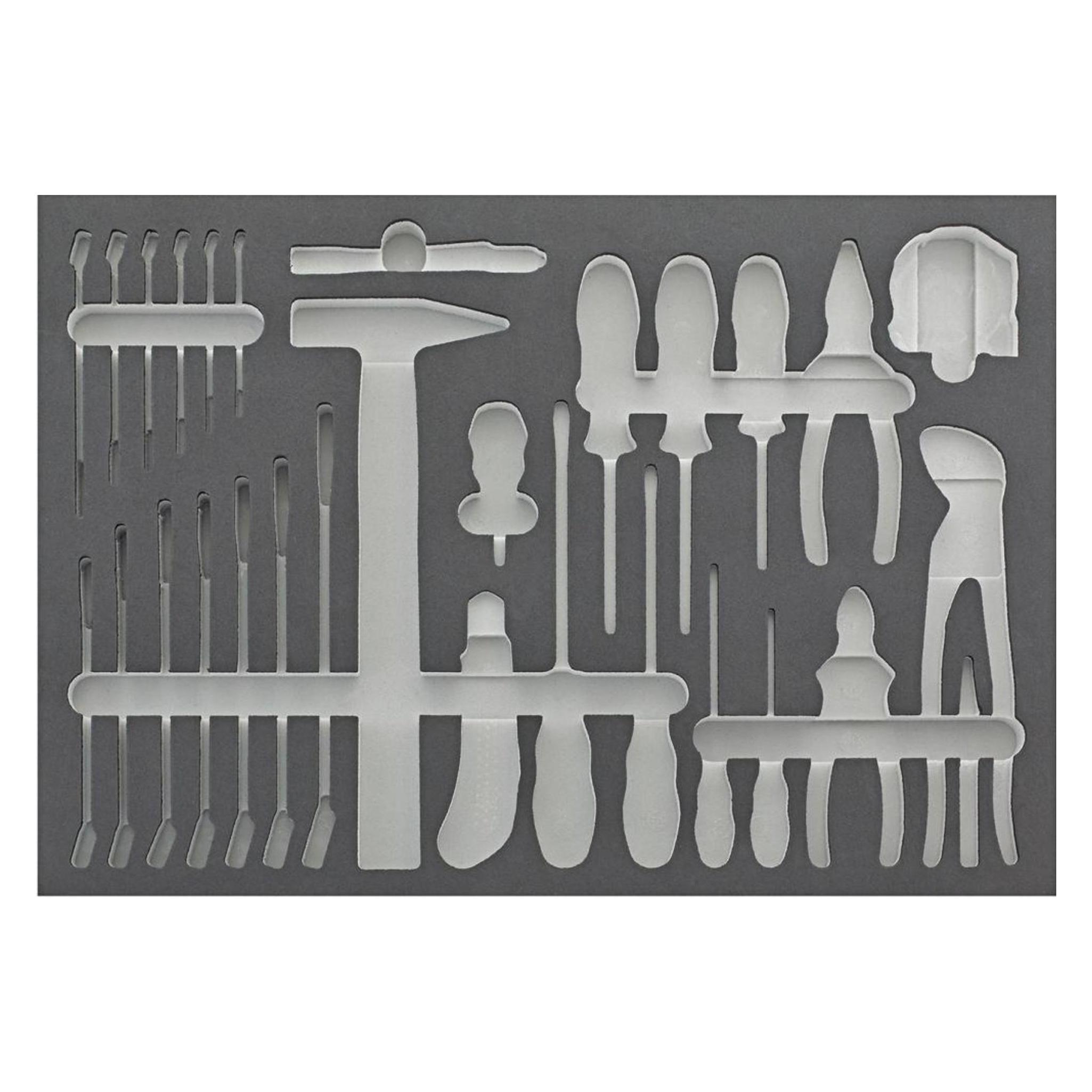 Fortis Werkzeugmodul 3/3 Handwerkzeug leer (4063726002648)