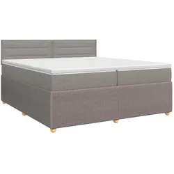 vidaXL, Boxspringbett, Boxspringbett (200 x 200 cm)