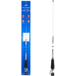 PNI, Auto Antenne, Klappbare CB-Antenne LED 850, 85 cm, 26–28 MHz, 300 Watt, leuchtet während der Übertragung, PL-G