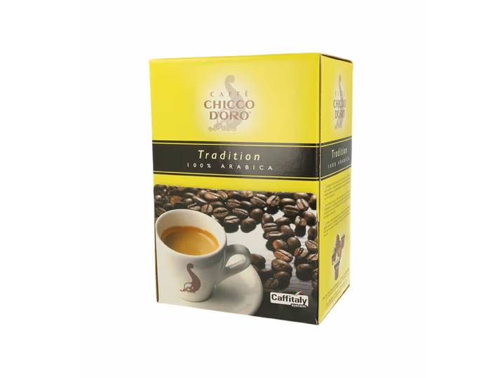 Chicco D Oro capsules Caffitaly System Tradition 100% Kaffee – Diverse Kaffeekapseln/Kaffeepads – braun'