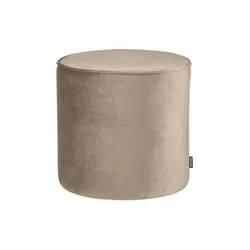 WOOOD Sitzpouf   , braun , Maße (cm): H: 46  Ø: 46