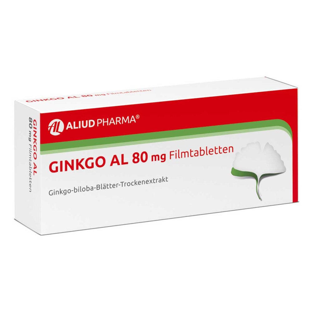ALIUD Pharma GmbH Ginkgo AL 80 mg Filmtabletten 06565111