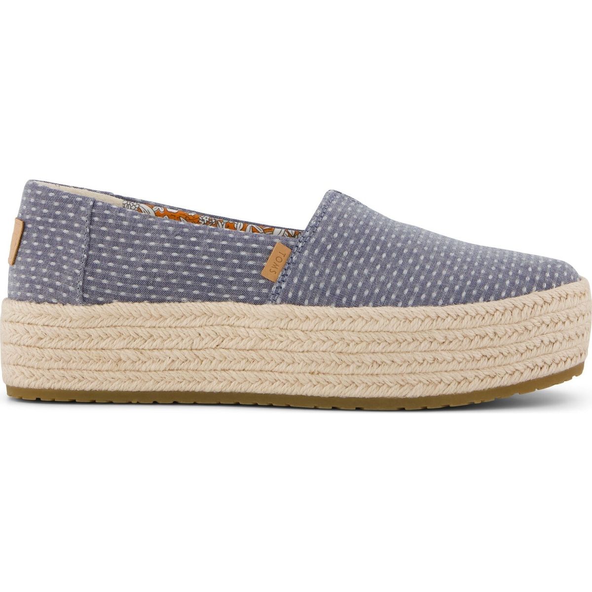 Toms Valencia niagara mist chambray dot 39 10023063-39