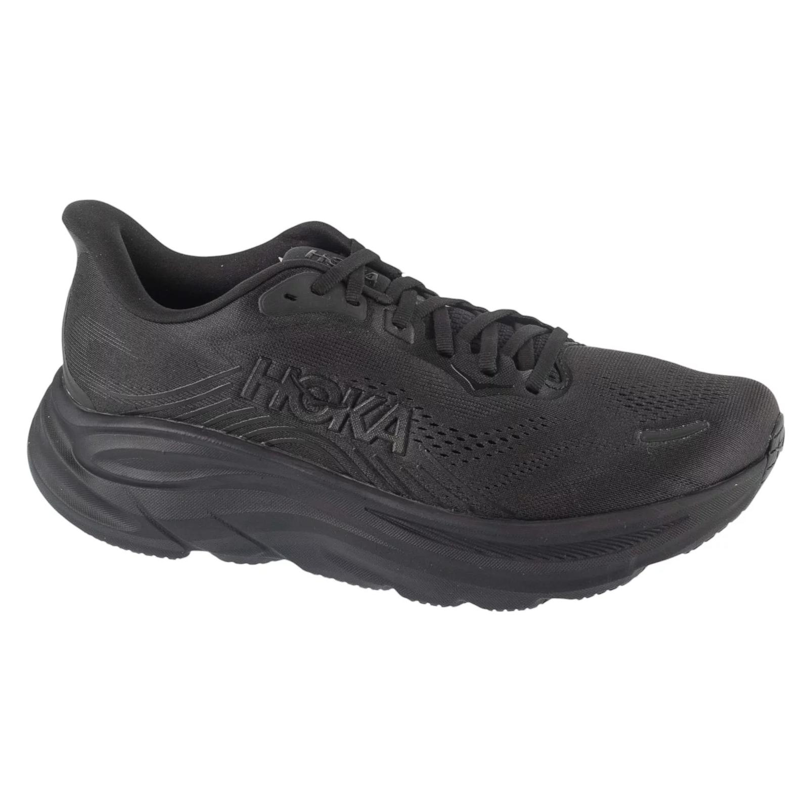 Hoka Herren-Sneaker Clifton 11 Schwarz/Schwarz (46) (1176572-BBLC)