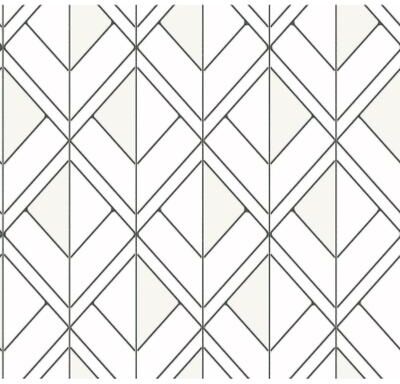 Inspired by Color Diamond Shadow White Wallpaper