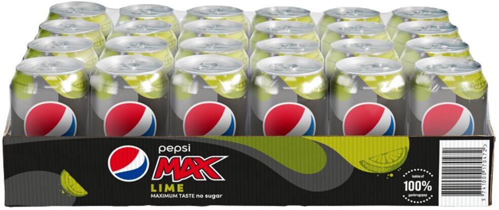 Pepsi Max Citron Vert - 24 x 0,33 L