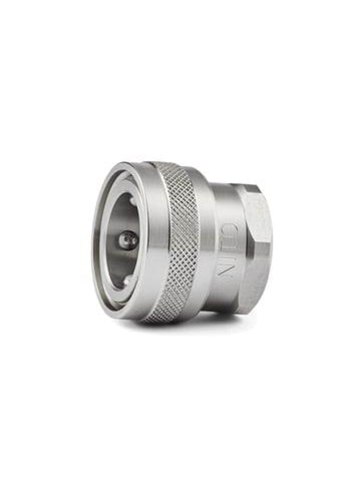 Nito 3/4" stainless steel coupler with 3/4" female bsp