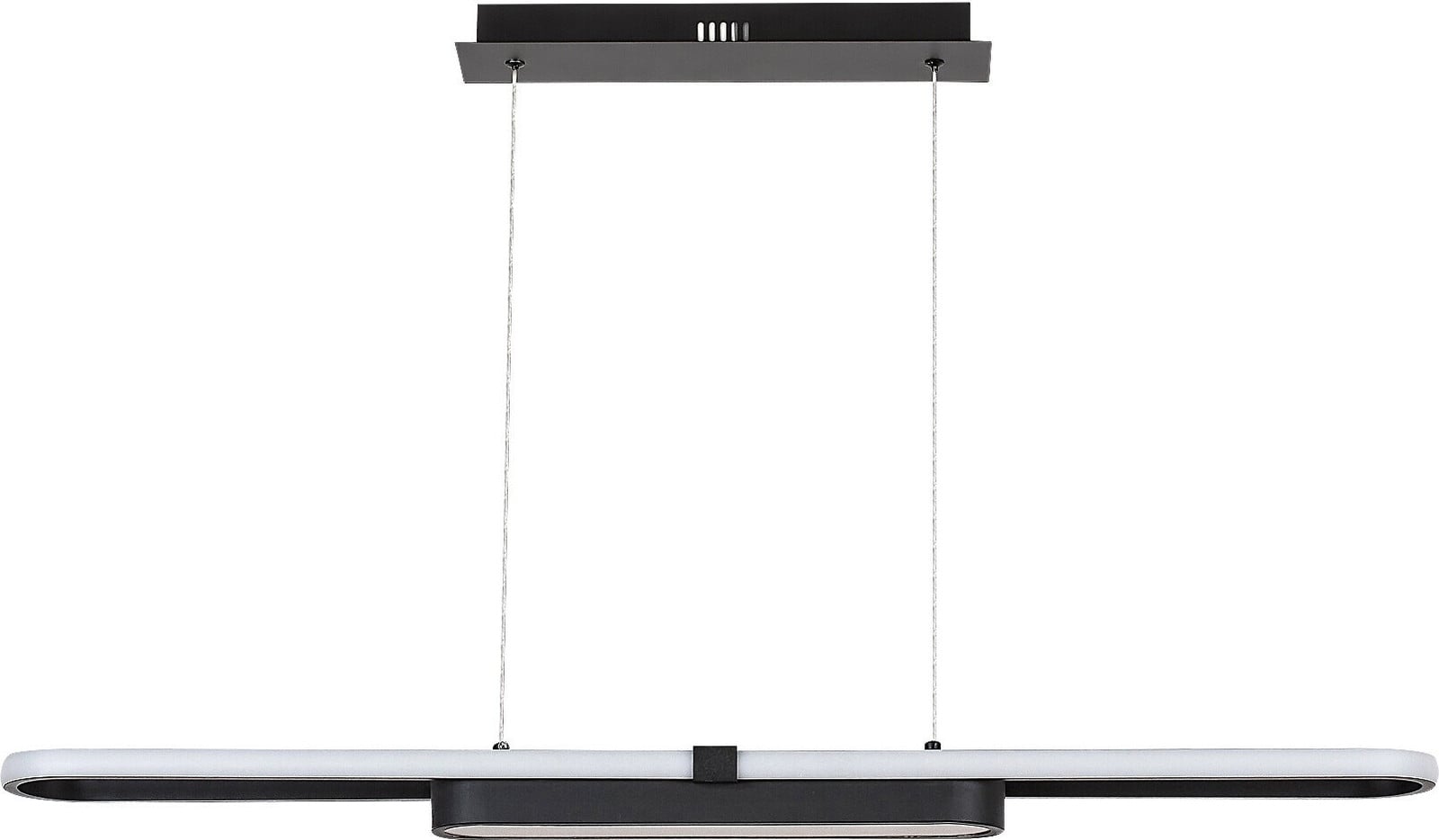 Rabalux Contessa Hanglamp LED, Zwart-Wit, 48W, 4000K, 2550lm, Modern